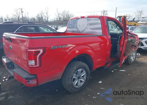 2016 Ford F-150 Xl из США, поврежденный, VIN 1FTMF1CP0GFA99859
